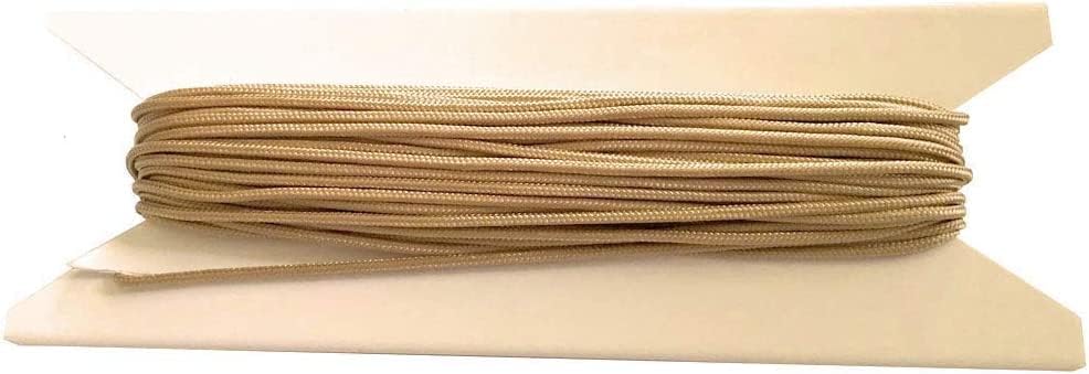 Cable ciego de ventana marrón de 0.06 pulgadas, cuerda (25 pies)