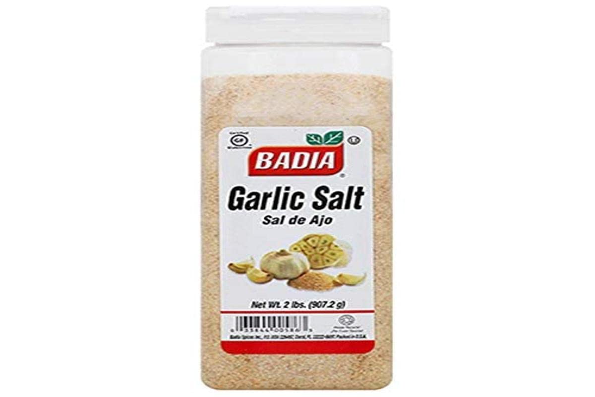 Badia Spices inc Spice, sal de ajo, 32 onzas