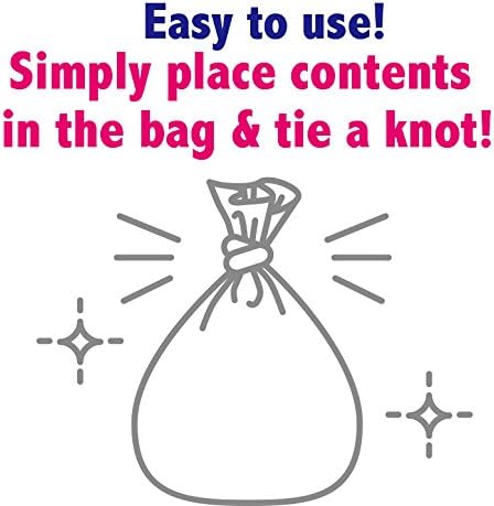 BOS Amazing – Bolsas desechables para sellado de olores, para residuos de mascotas (para perros pequeños) o cualquier eliminación de productos