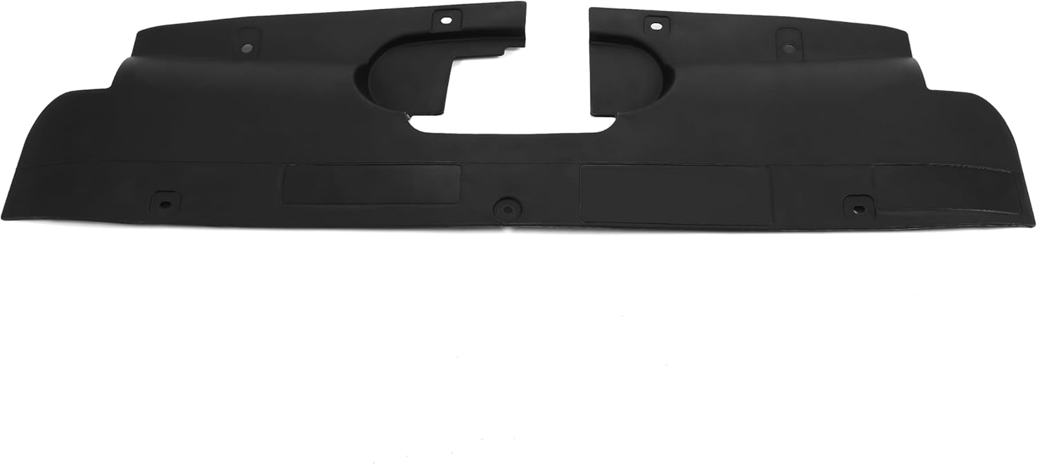 HECASA Cubierta de deflector de aire superior del radiador compatible con Chevy Chevrolet Silverado 2003-2007GMC Sierra 1500 2500HD 3500 repuesto