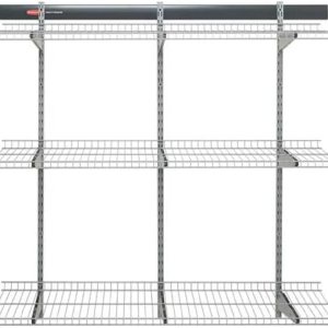 Rubbermaid Fasttrack Rail Storage – Kit de 3 estantes de 48 x 12 pulgadas, 350 libras por estante, para el hogar, garaje, cobertizoorganización de Rubbermaid Fasttrack Rail Storage – Kit de 3 estantes de 48 x 12 pulgadas, 350 libras por estante, para el hogar, garaje, cobertizoorganización de