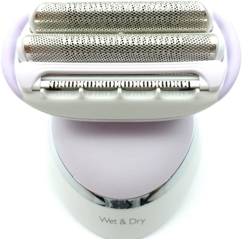 Red y base de repuesto para philips BRL17050, BRL180, BRL160, BRL160 cabeza de afeitadora eléctrica para mujer, afeitadora de depilación (morado)