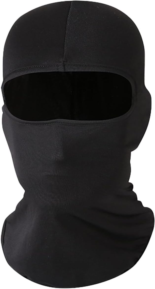 Kewucn Pasamontañas de esquí de cara completa, protección contra los rayos UV y el viento, máscara facial para clima caluroso de verano,