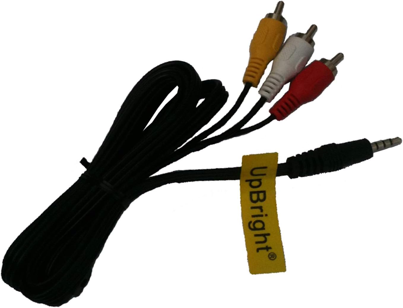 UpBright Cable de audio y video AV compatible con Sony Handycam Hi88XR72x videocámara CCD-TV98 CCD-TRV101 CCD-TRV107 CCD-TRV108 CCDTRV120