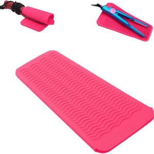 Bolsa de silicona resistente al calor, herramientas de peinado para rizadores, planchas planas, alisador de cabello, 11.5 x 6 pulgadas, silicona de Bolsa de silicona resistente al calor, herramientas de peinado para rizadores, planchas planas, alisador de cabello, 11.5 x 6 pulgadas, silicona de