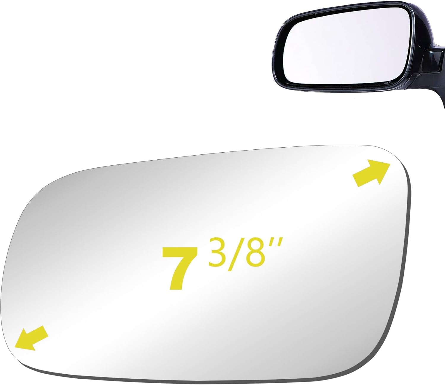 Cristal de repuesto para Volkswagen VW  1999-2002 Cabrio 1999-2006 Golf 1999-2005 Jetta 1998-2004 Passat Driver lado izquierdo izquierdo con