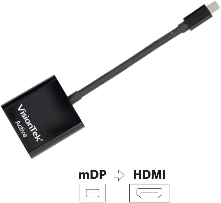 VisionTek Adaptador activo Mini DisplayPort a HDMI (MF) – 900636