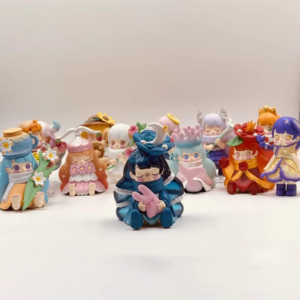 CORA – Caja de juguetes de la serie Zodic de princesa, bonita figura coleccionable, modelo de acción, sorpresa de cumpleaños, bolsas ciegas al azar,