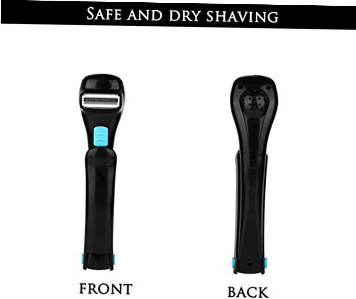 Healifty Maquinillas de afeitar para hombre, 2 uds. Maquinillas de afeitar para hombres, afeitadora para hombres, afeitadora eléctrica para espalda,