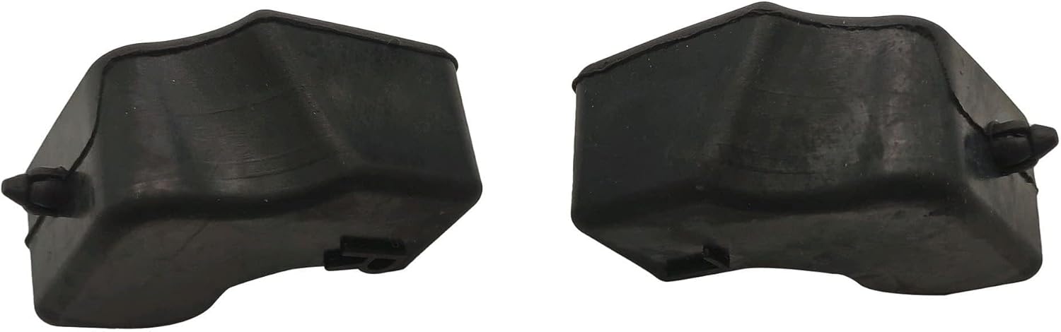 2 unids negro portón trasero superior goma parachoques buje LH RH para 2017 2018 2019 2020 2021 2022 Ford F250 F350 F450 Super Duty