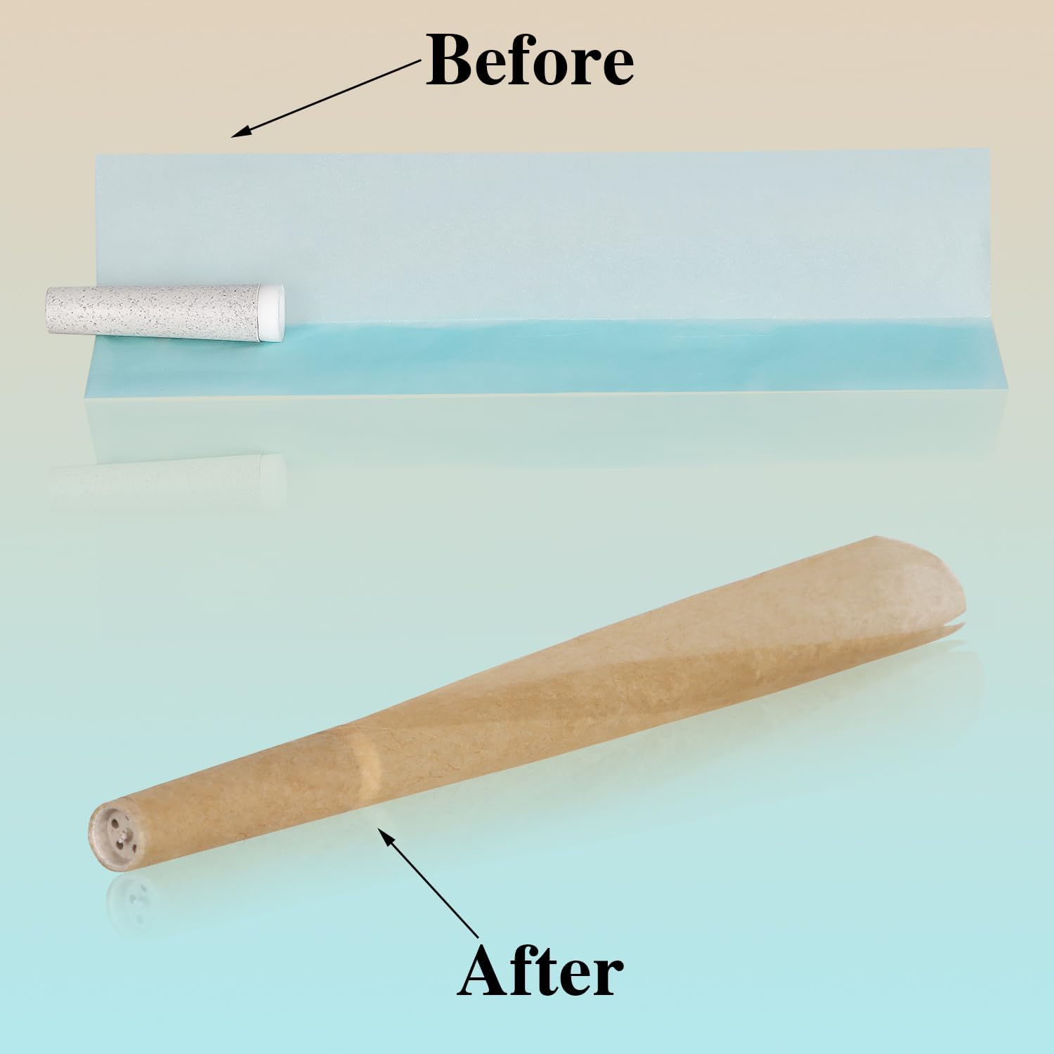 HoneyPuff 10 filtros Charcaol activados para papel de liar de conos preenrollados de tamaño regular y king, puntas de filtros de cigarrillos