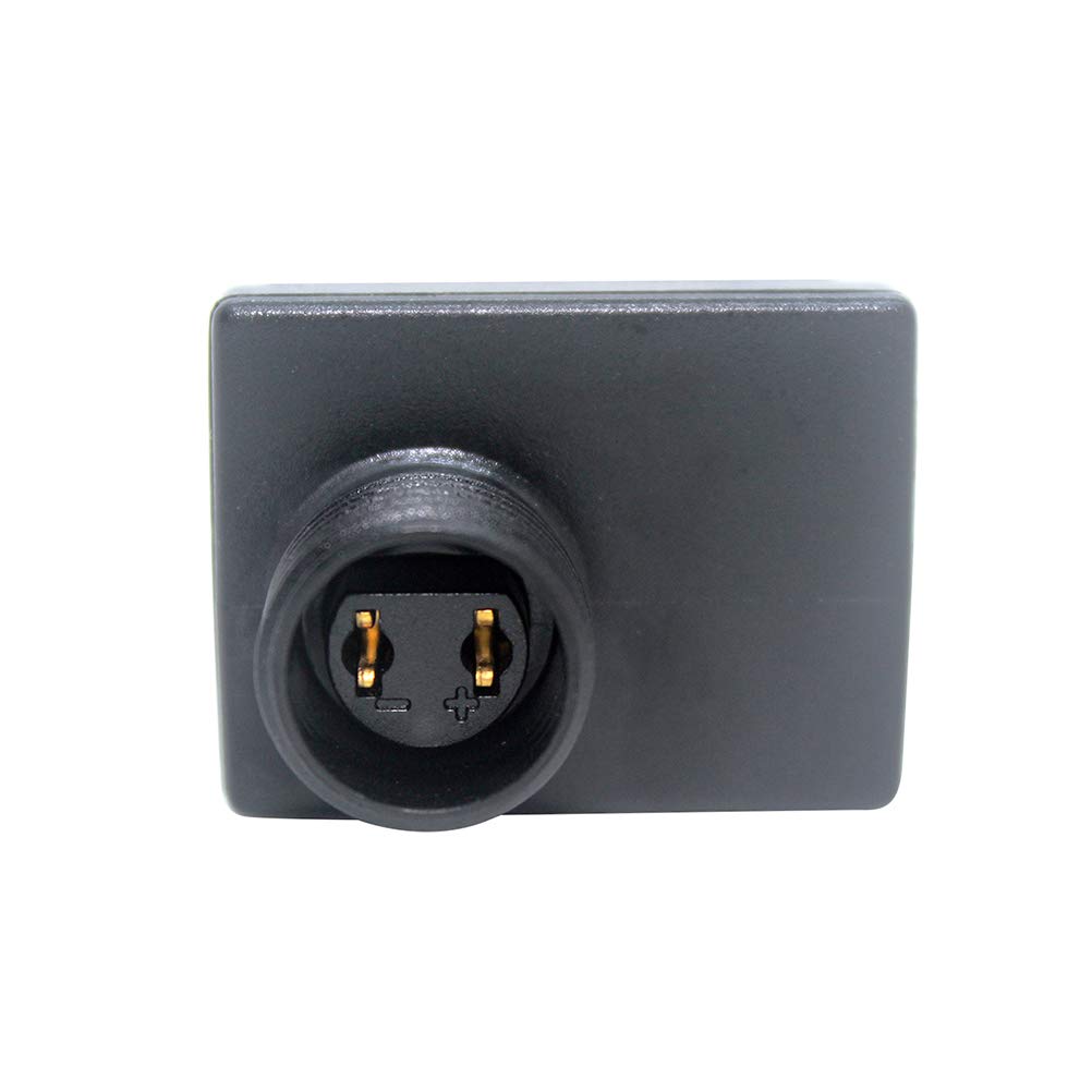 Fuente de alimentación LED de 12 V, paquete de 2 transformadores LED de bajo voltaje clase 2, fuente de alimentación IP44 enchufe de EE. UU.,