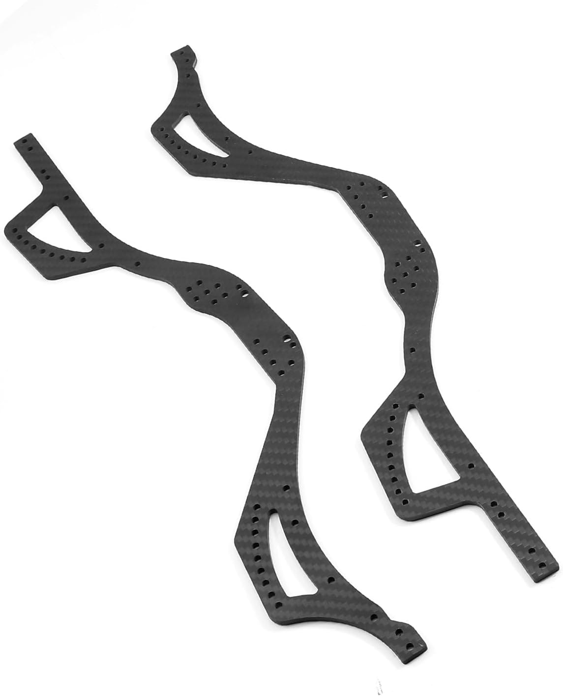 Rieles de marco RC chasis marco haz para 110 Axial SCX10 PRO RC Crawler coche camión fibra de carbono vigas modificación accesorios