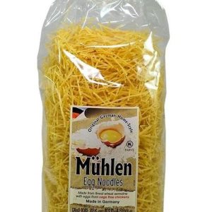 Muhlen Fideos Alemanes Huevo Fideos Finos Sémola de Trigo VERMICELLI 1.1lb 17.64 oz Muhlen Fideos Alemanes Huevo Fideos Finos Sémola de Trigo VERMICELLI 1.1lb 17.64 oz