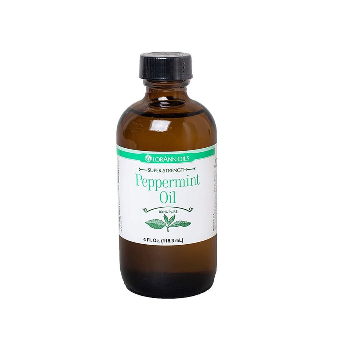 LorAnn – Aceite de menta SS sabor natural, botella de 4 onzas