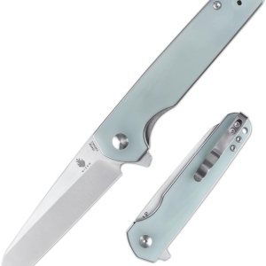 Kizer LP EDC Cuchillo de bolsillo G10 Mango 154CM Cuchillo plegable de acero, Flipper Herramientas al aire libre V3610C2 Kizer LP EDC Cuchillo de bolsillo G10 Mango 154CM Cuchillo plegable de acero, Flipper Herramientas al aire libre V3610C2
