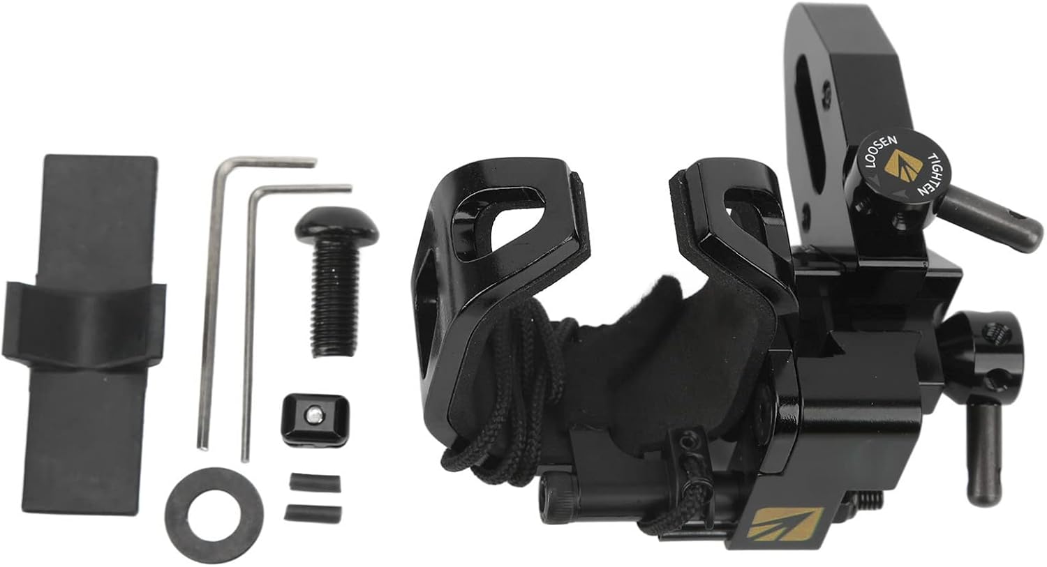 Jeanoko Smackdown Click Rest, Clear Scale Smackdown Lockup Click Arrow Rest – Accesorio de tiro con arco para campo de tiro con arco