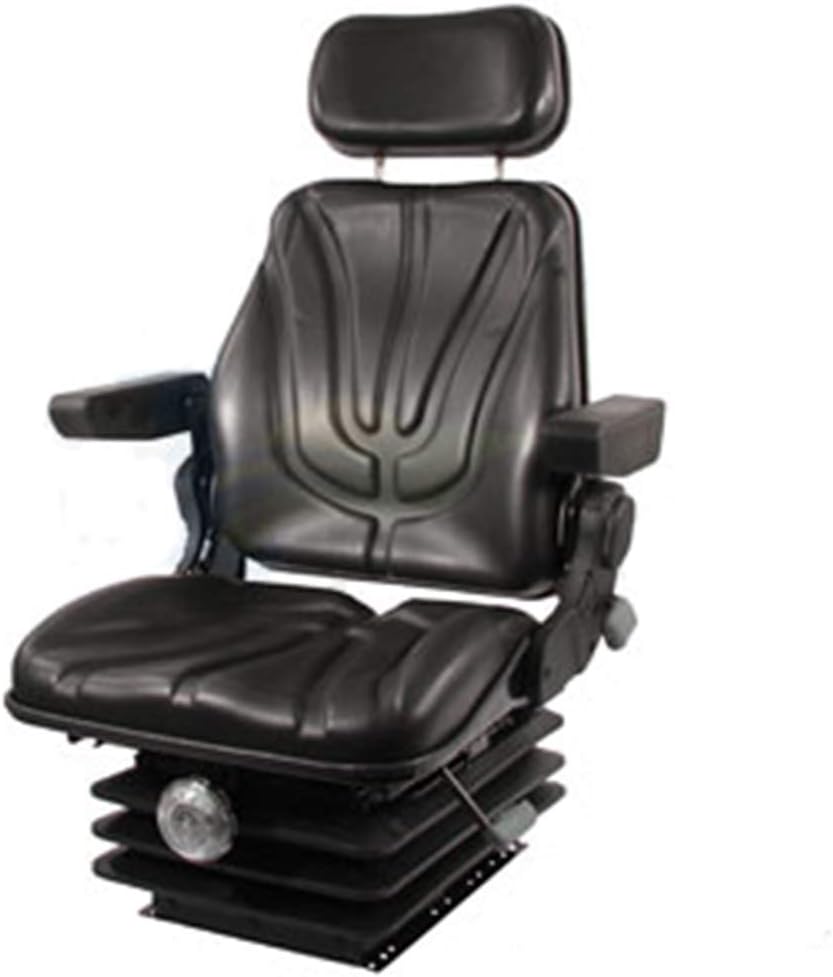 RAParts F10M200 – Asiento mecánico negro para John Deere para JD Tractor RT95 6060 6080 7000 +