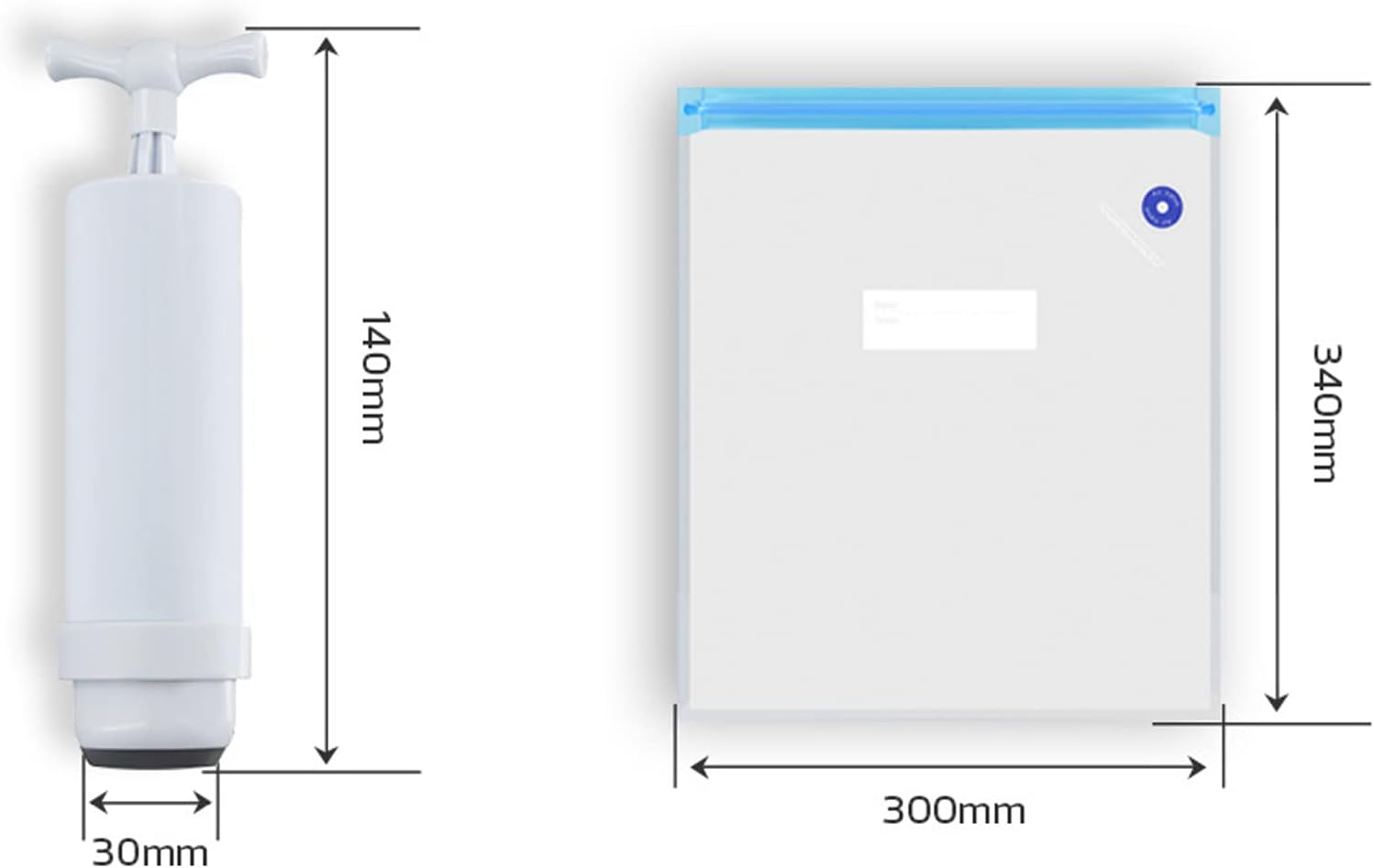 Bolsas de almacenamiento de filamento para impresora 3D, bolsas selladas al vacío de filamento de impresora 3D, robustas, portátiles, para mantener