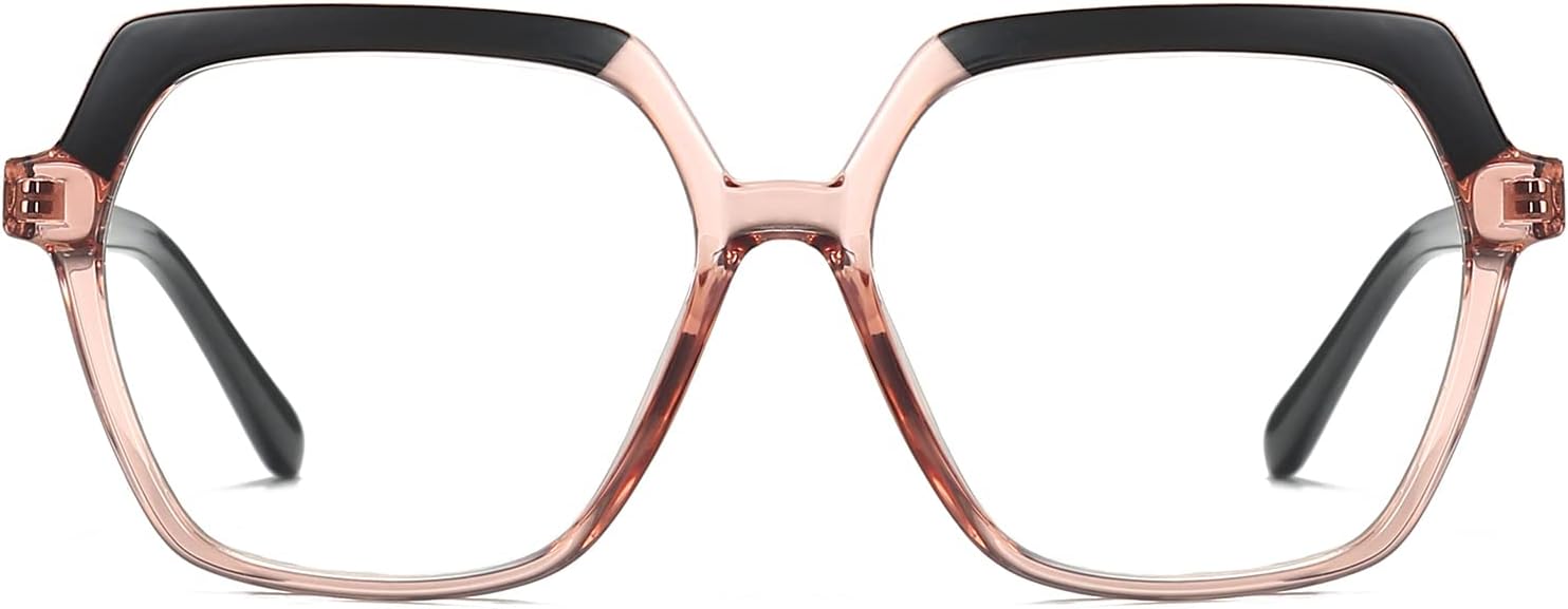 CHAUOO Gafas de luz azul de gran tamaño para mujeres y hombres, antifatiga ocular, gafas de computadora para leerjugar