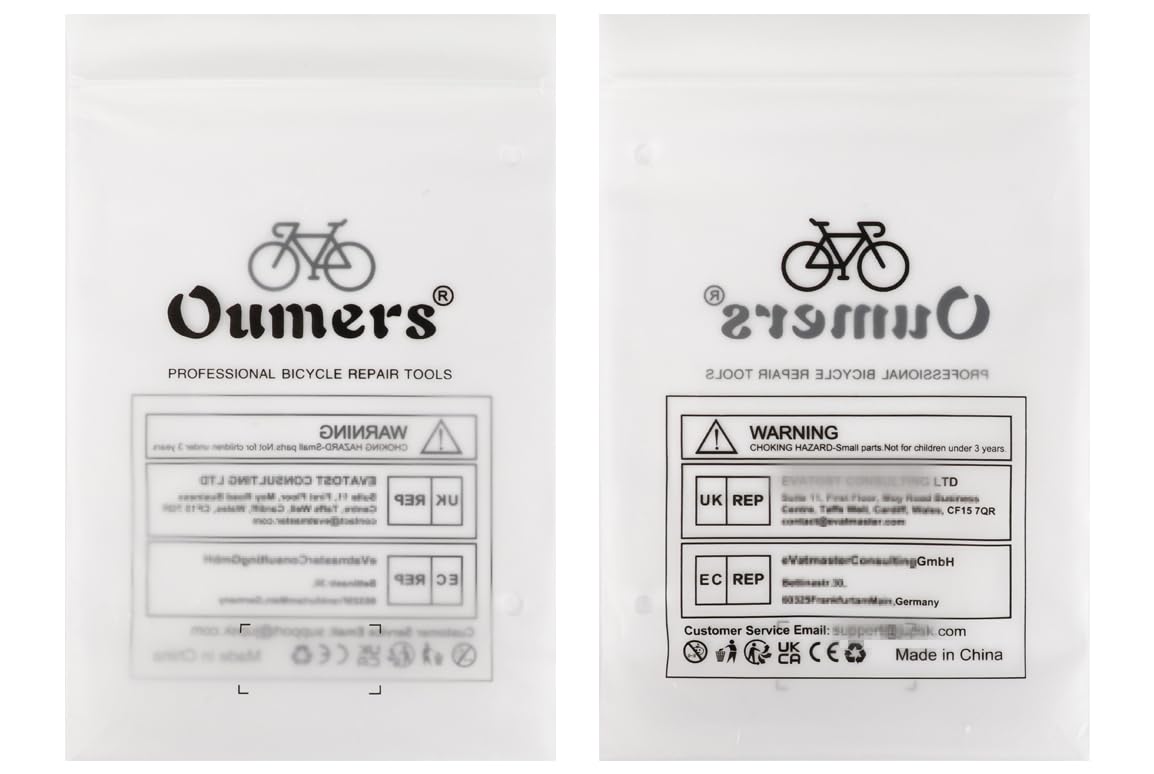 Oumers Herramienta rompedor de bicicleta Chian universal para cadenas de 7, 8, 9, 10, 11 velocidades, quita las cadenas oxidadas fácilmente. Un