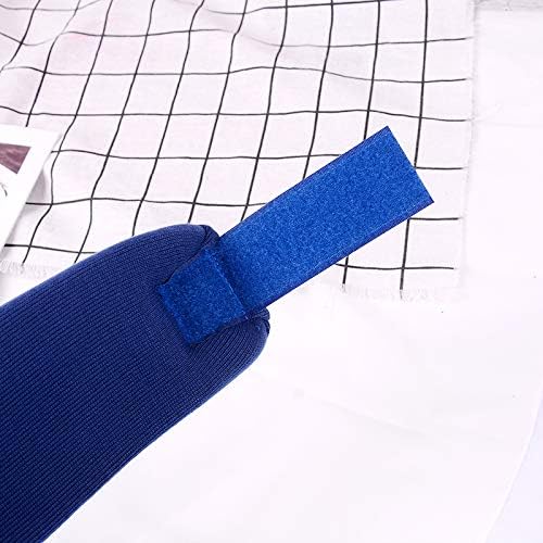 Cuello cervical, soporte ergonómico para el cuello para hombres, mujeres y dormir, alivio del dolor de cuello (azul oscuro, mediano)