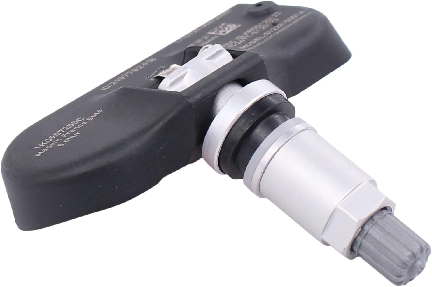 NewYall Paquete de 4 sensores de sistema de monitoreo de presión de neumáticos TPMS de 315 MHZ para Tiguan Beetle CC Eos GTI Golf Jetta Passat R32
