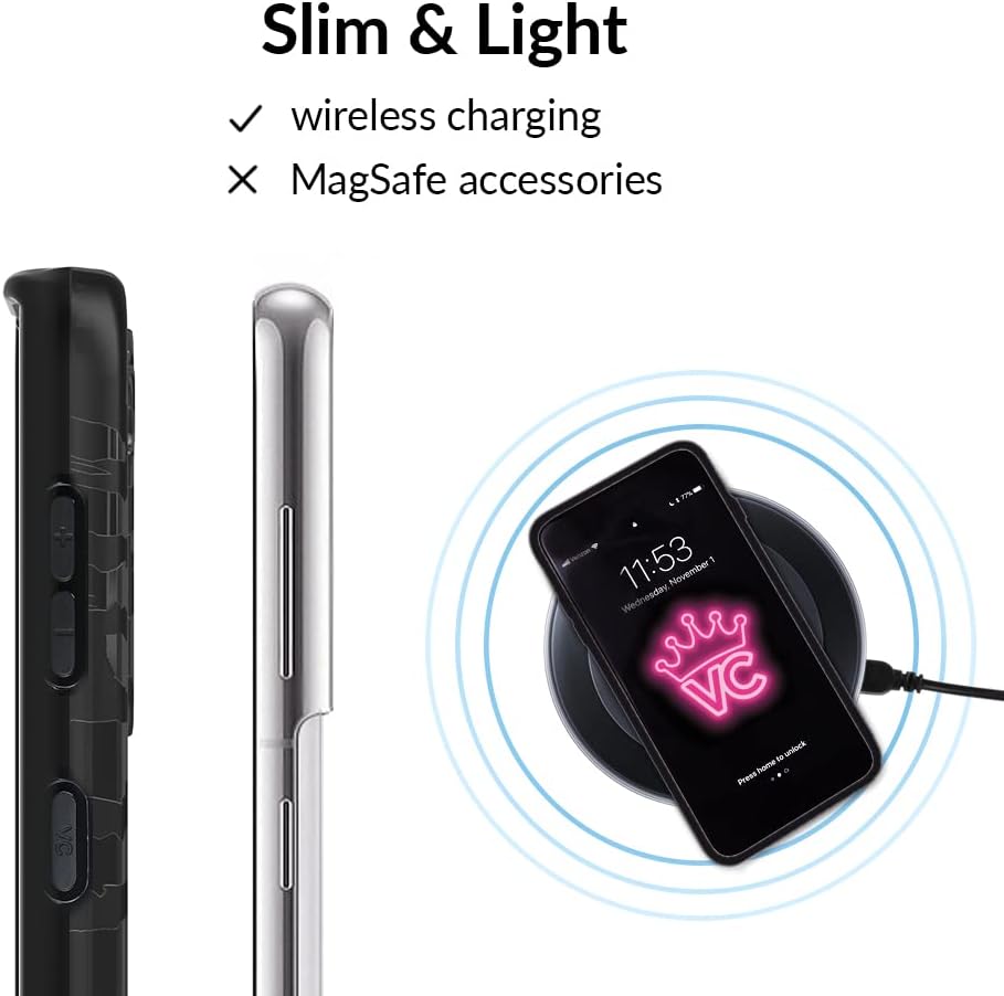 Velvet Caviar Funda compatible con Samsung Galaxy S23 Plus para mujer, probada en caídas de 8 pies, bonitas fundas protectoras para teléfonos,
