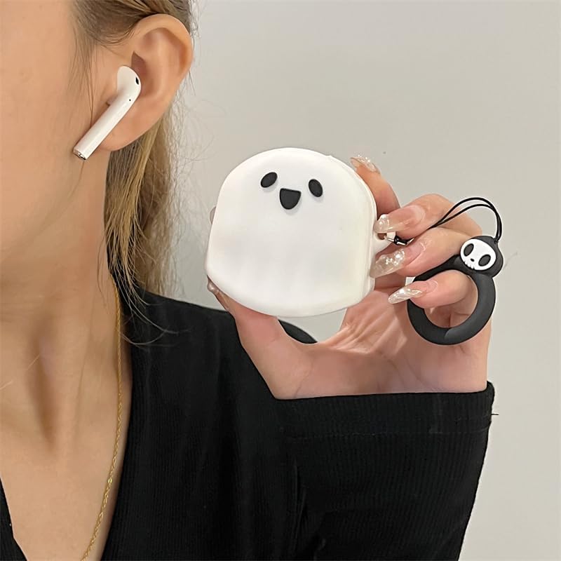 Suublg Funda protectora de silicona para auriculares con llavero para auriculares Samsung Galaxy Buds2 Pro (2022), Galaxy Buds 2 (2021), Galaxy Buds