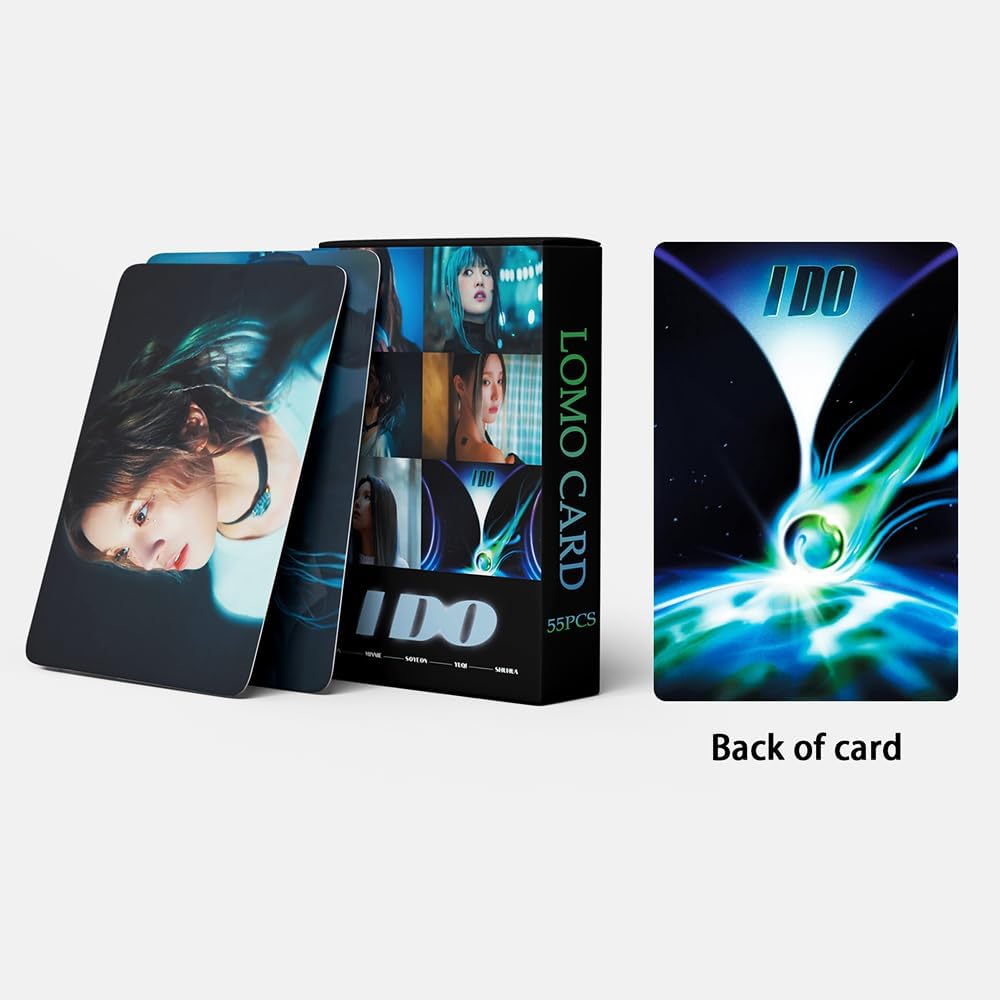 (G I-DLE I do Photocards 55 piezas 2023 (G) I-DLE Nuevo álbum I do Lomo Juego de tarjetas Kpop Merchandising Regalo para fans niños niñas y