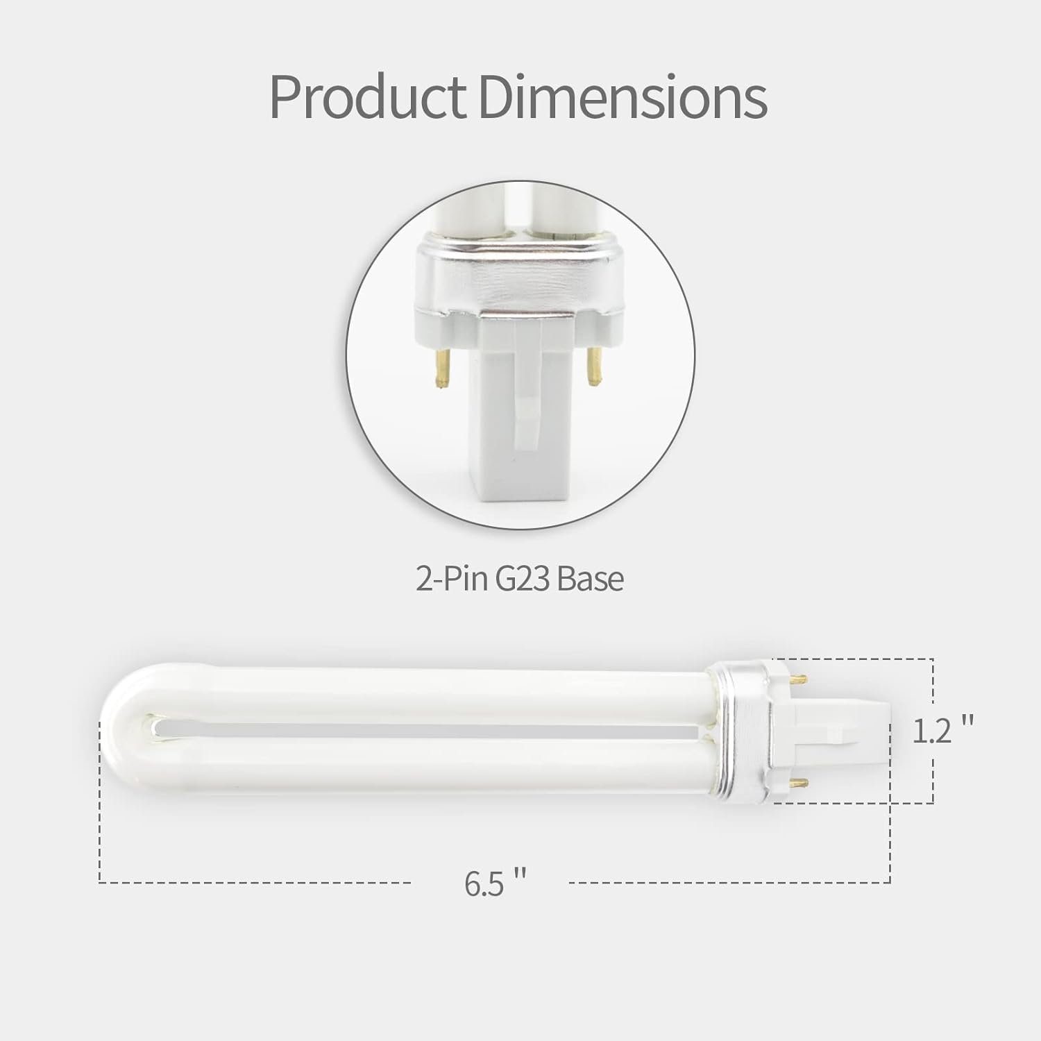 Celiwace Bombilla fluorescente UVA de 9 W compatible con EL-22 FlyWeb Classic Fly Light GX23 Base 3 unidades