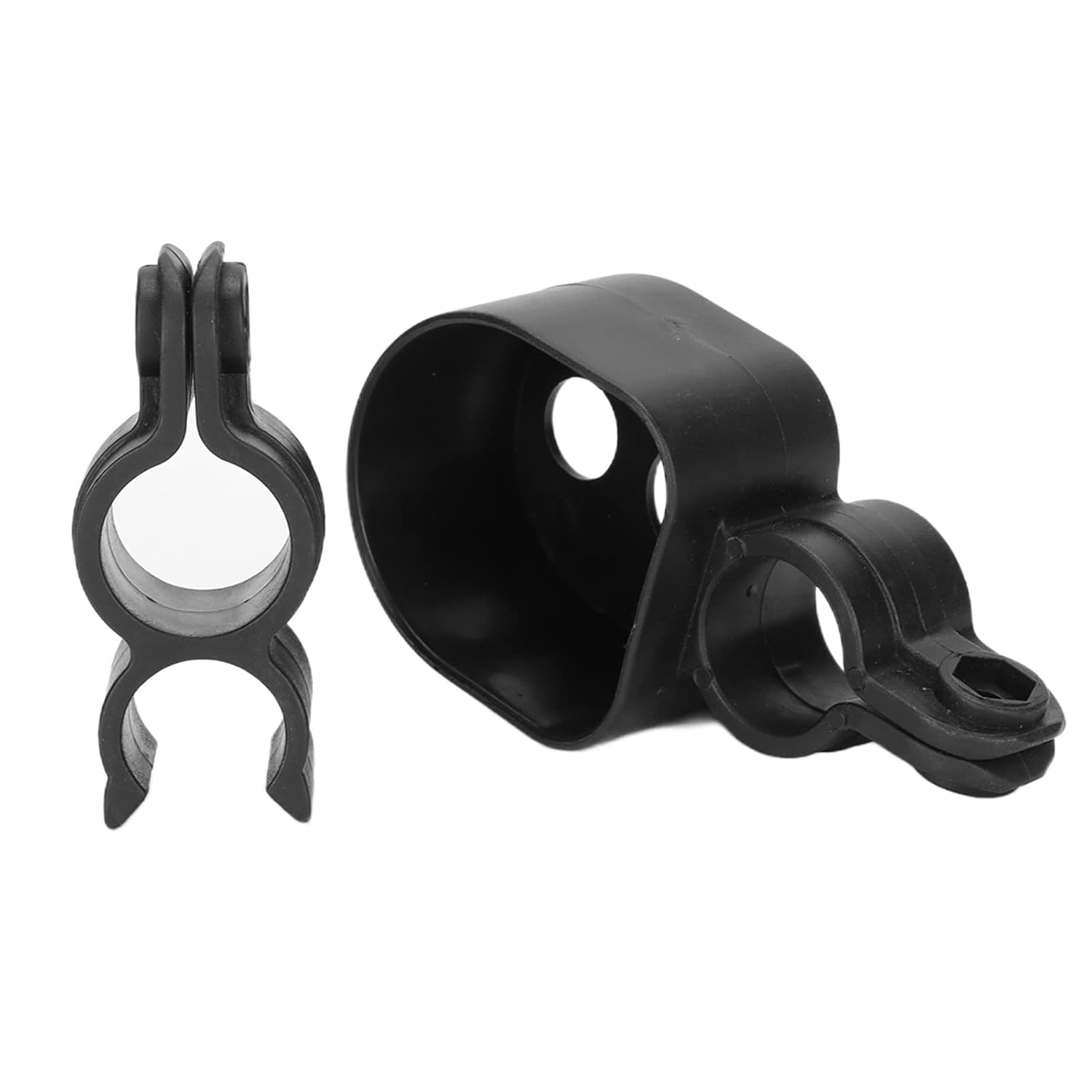 Soporte para bastones, soporte para bastón para silla de ruedas, soporte duradero para sillas de ruedas, rodillos, scooters de rodilla, soporte