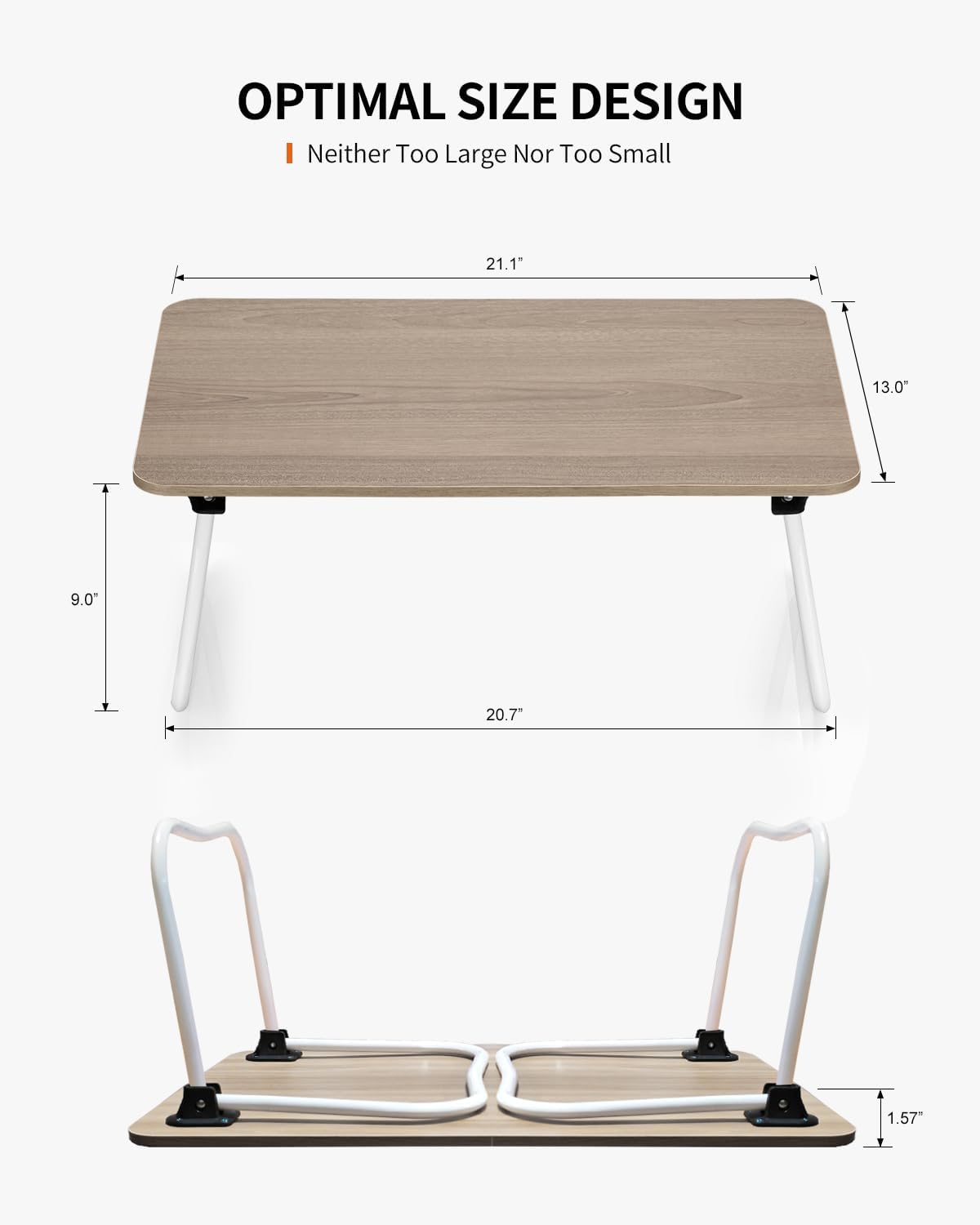 Escritorio plegable para laptop, mesa de cama portátil, mesa de desayuno ligera, soporte para laptop, mini mesa para trabajar, escribir, dibujar,