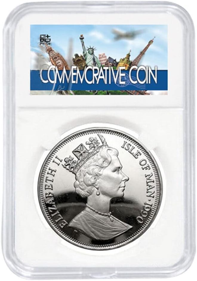 Paquete de 10 soportes protectores de monedas de 0.709 in para caja de colección de grado NGC PCGS
