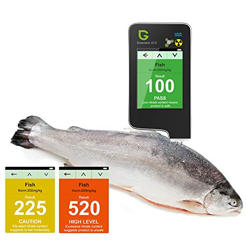 6 en 1 Greentest eco 5 Digital Food Nitrate Tester, detector de radiación de alta precisión Geiger contador medidor de calidad de agua TDS Dosímetro