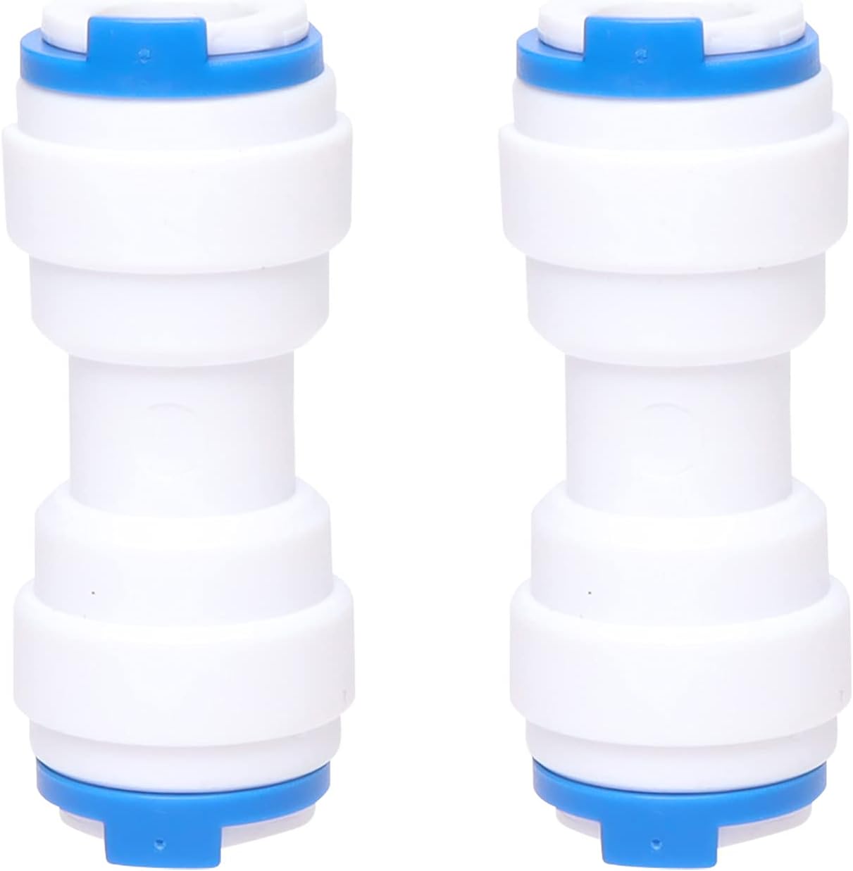 WR02X11330 Unidad de conector compatible con refrigerador GE, 516′ x 516′ pieza de repuesto para conector de tubo de línea de agua, paquete de 2