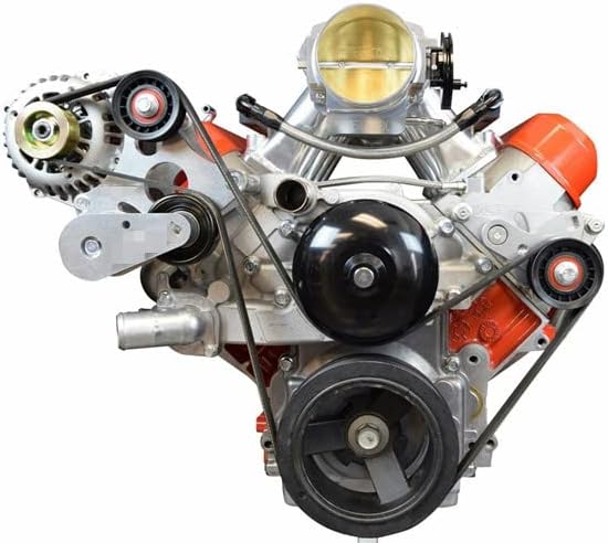 LS1 Tensor de correa manual de motor con polea compatible con 1998-2002 Camaro Z28 SS Firebird Formula Trans Am WS6 LS LS2 GTO Aluminio