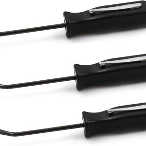 Multifunción Mini Pocket Pry Bar con Clip de Bolsillo 4.5 “Longitud Negro Herramienta de Reparación de Coches 3 Unids Multifunción Mini Pocket Pry Bar con Clip de Bolsillo 4.5 “Longitud Negro Herramienta de Reparación de Coches 3 Unids