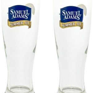 2 vasos de cerveza Samuel Adams Pint Summer Ale 2 vasos de cerveza Samuel Adams Pint Summer Ale