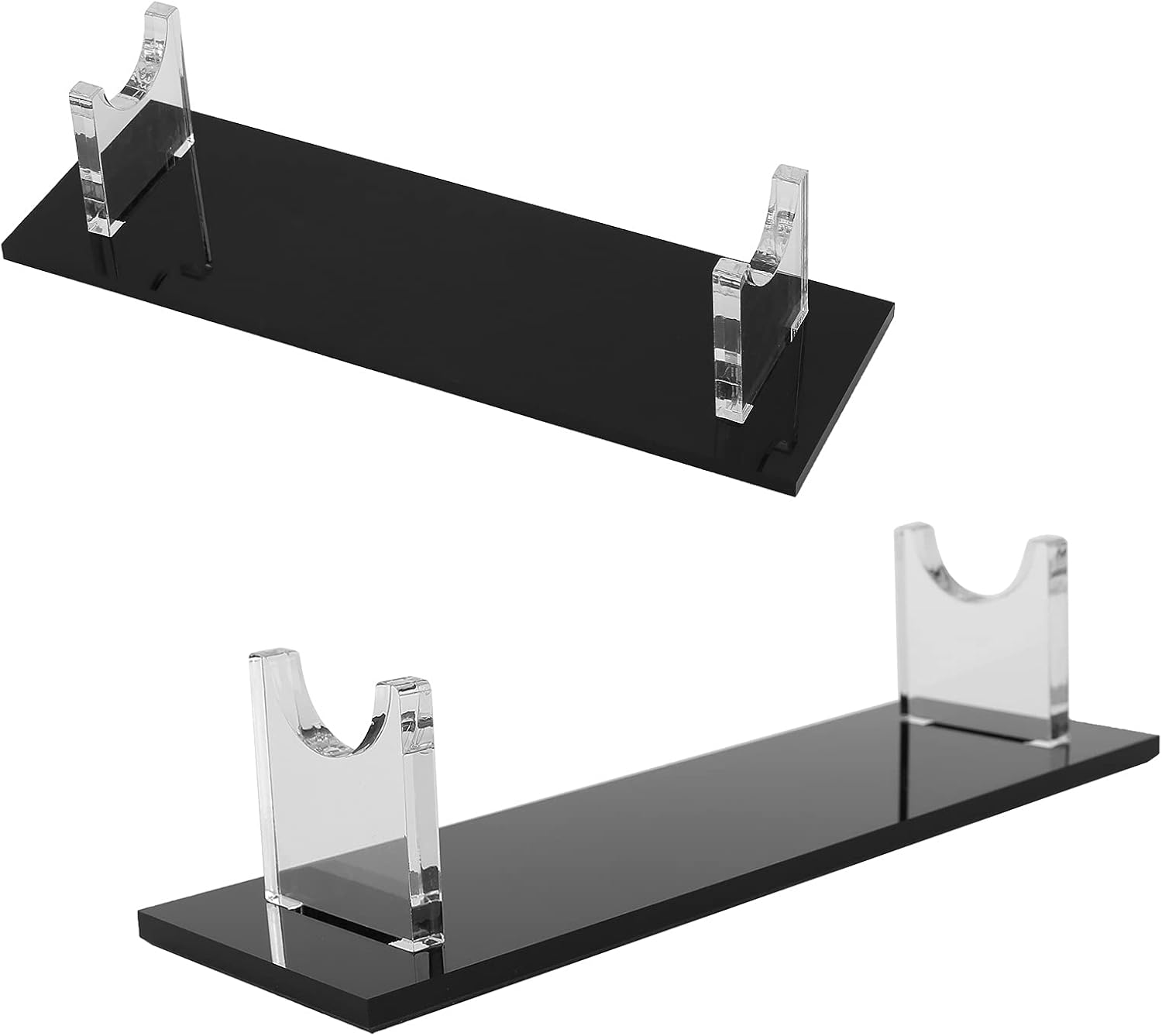 Acrylic Sword Stand Holder Tabletop Sword Display Storage Rack for Home Shop Transparent Clear Sword Stand Sword Display