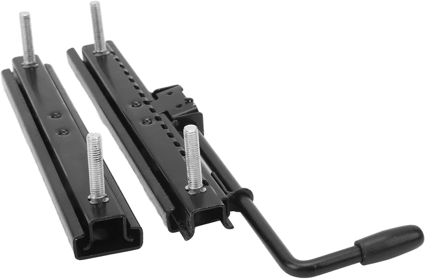 Riel deslizante de asiento, resistente al desgaste, fuerte resistencia, 2 piezas, rieles deslizantes de asiento de alta precisión, ajustables,