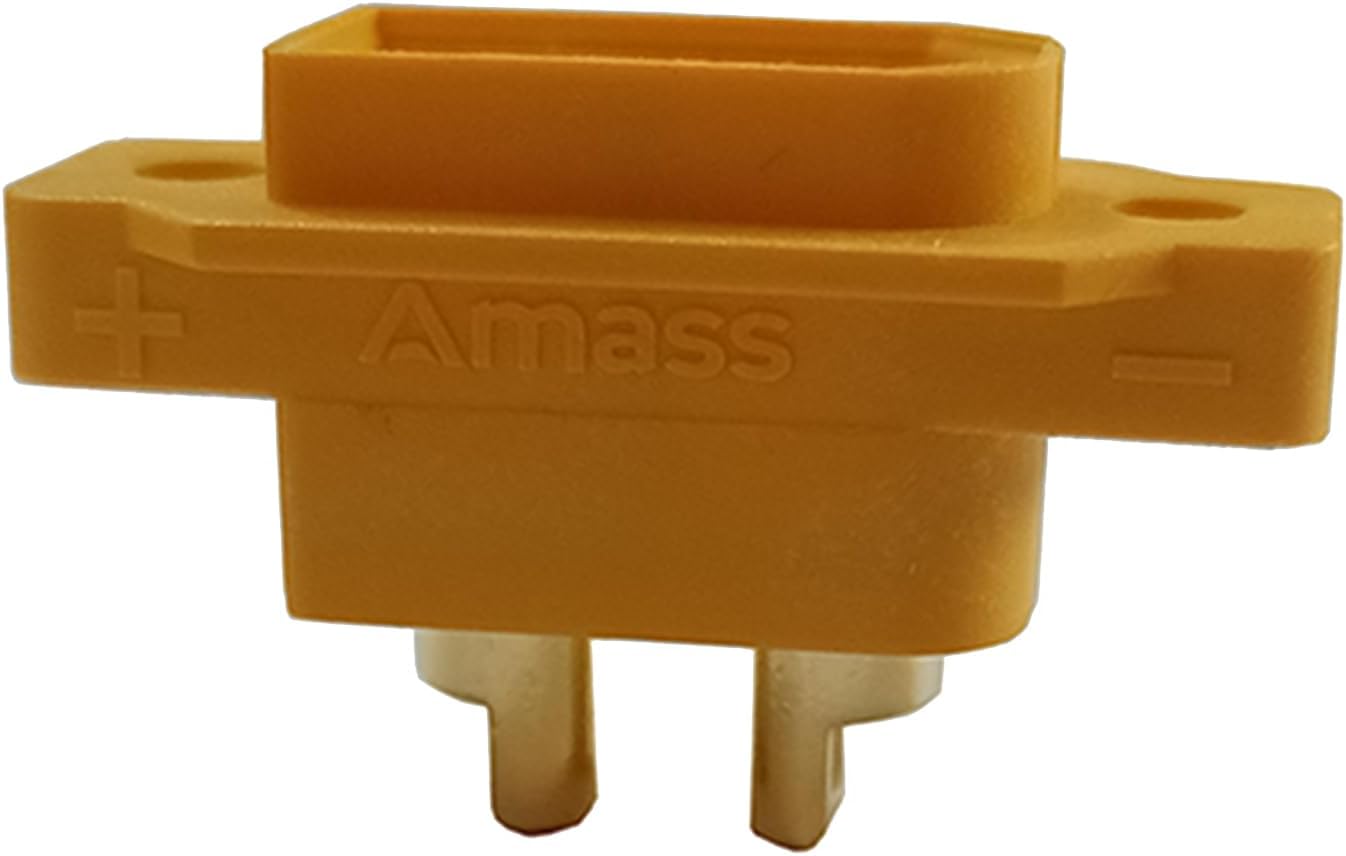 Amass 10 pares XT60E-M y XT60 montables fijo macho hembra enchufe para RC modelo avión FPV Racing Drone