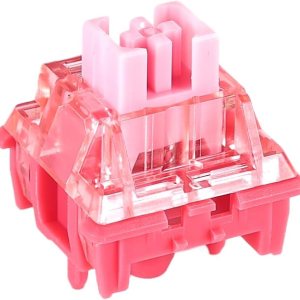 Ranked RS-1 Pro Interruptores mecánicos para teclados mecánicos de juegos  Montaje en PCB de 5 pines  Pre lubricado  Lineal silencioso 53cN por Ranked RS-1 Pro Interruptores mecánicos para teclados mecánicos de juegos  Montaje en PCB de 5 pines  Pre lubricado  Lineal silencioso 53cN por