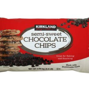 Just Grown Chips de chocolate semidulces kosher de 4.5 libras (72 onzas) se venden exclusivamente por todo y natural Just Grown Chips de chocolate semidulces kosher de 4.5 libras (72 onzas) se venden exclusivamente por todo y natural