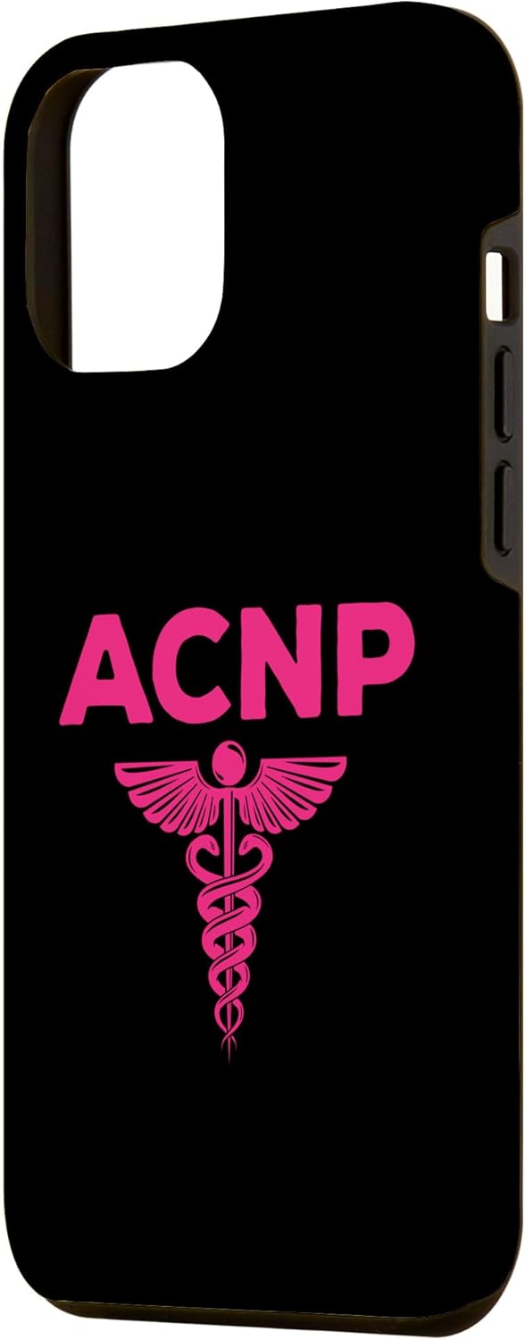 iPhone 14 Pro Max ACNP Caduceus Pocket Outfit Acute Care NP Estuche de enfermería