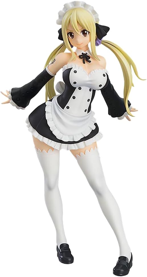 Lucy Heartfilia Figura  6.5 in Virgo Maid Figurine Anime periferia PVC estatua de computadora caja de escritorio decoración regalo