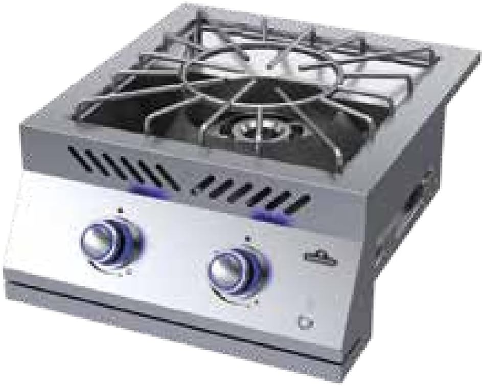 Napoleon Quemador de potencia integrado de acero inoxidable serie 700 (BIB18PBNSS), gas natural