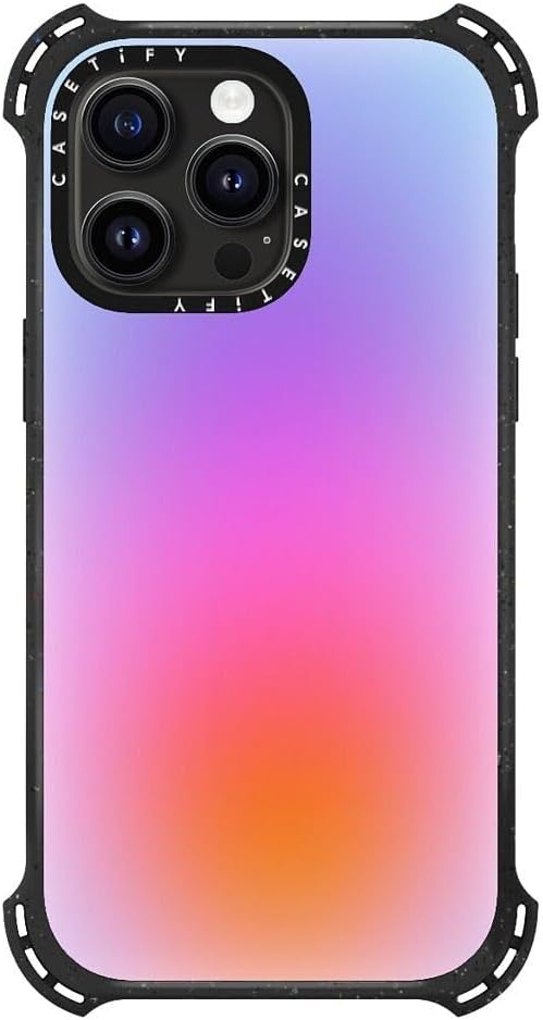 CASETiFY Funda Bounce para iPhone 15 Pro Max 6 veces probada contra caídas de grado militar, protección contra caídas de 21.3 pies, compatible con