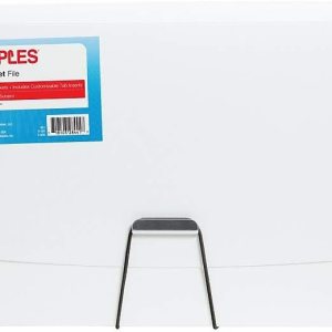 Staples 2806370 – Carpeta expansible reforzada de plástico con 13 bolsillos, tamaño carta, color blanco Staples 2806370 – Carpeta expansible reforzada de plástico con 13 bolsillos, tamaño carta, color blanco