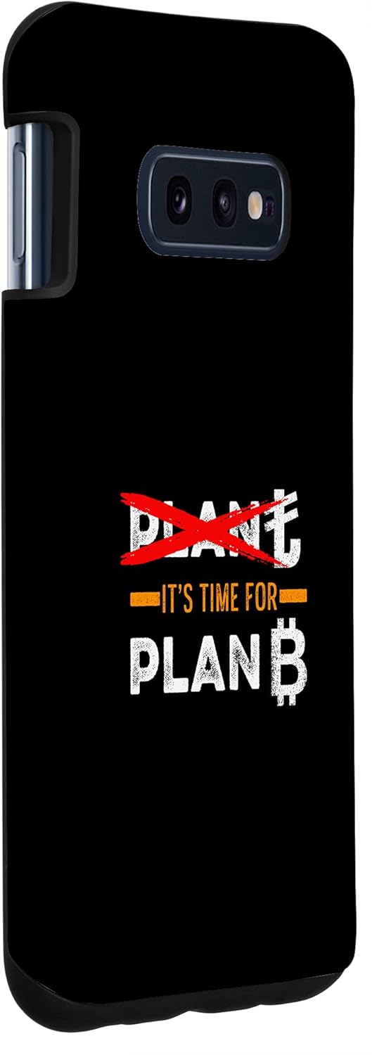 Galaxy S10e Plan B Cryptocoin BTC Blockchain Turkish Lira Money Currency Case